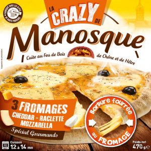 pizza bords fourrés crazy fromage