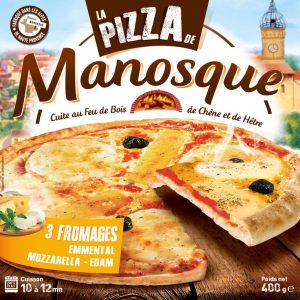 pizza traditionnelle 3 fromages