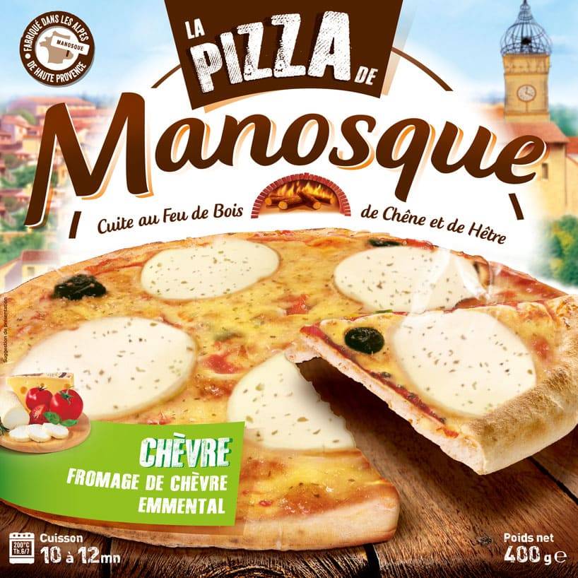 pizza traditionnelle chèvre