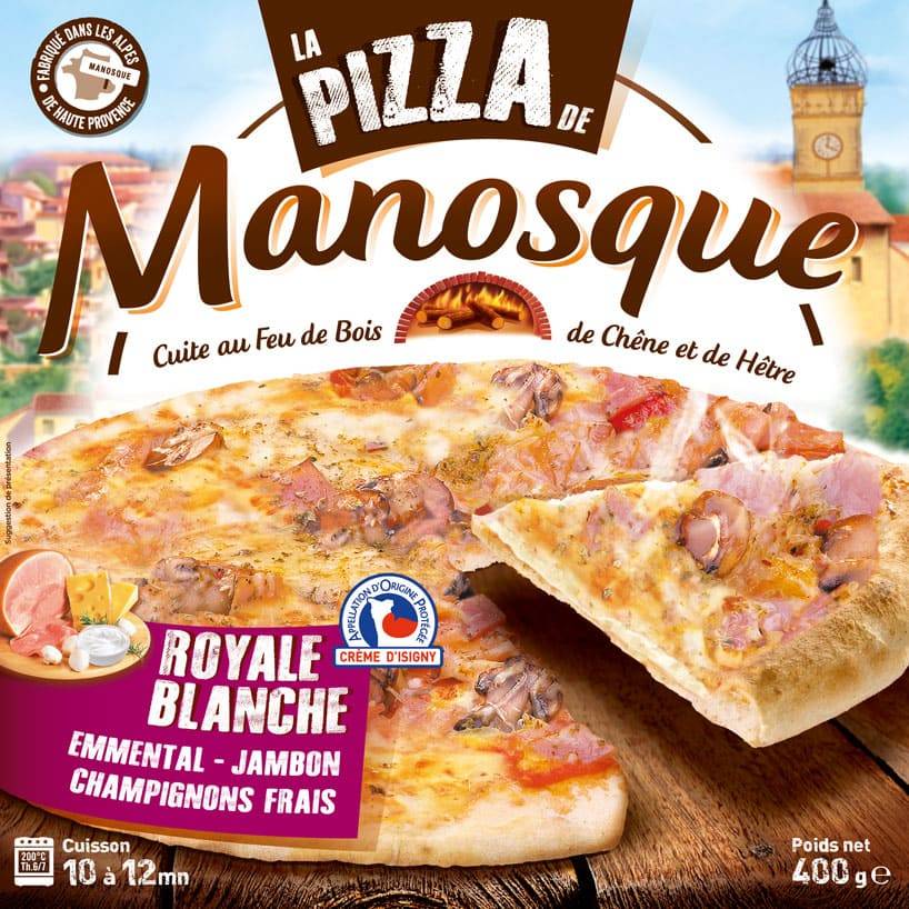 pizza royale blanche