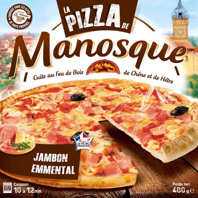 pizza traditionnelle jambon
